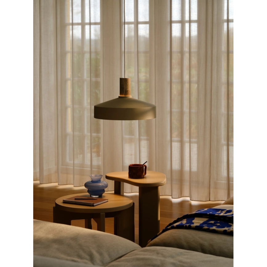 Nordlux - Підвісна люстра ELVAS 1xE27/60W/230V діаметр 37,5 см бежевий