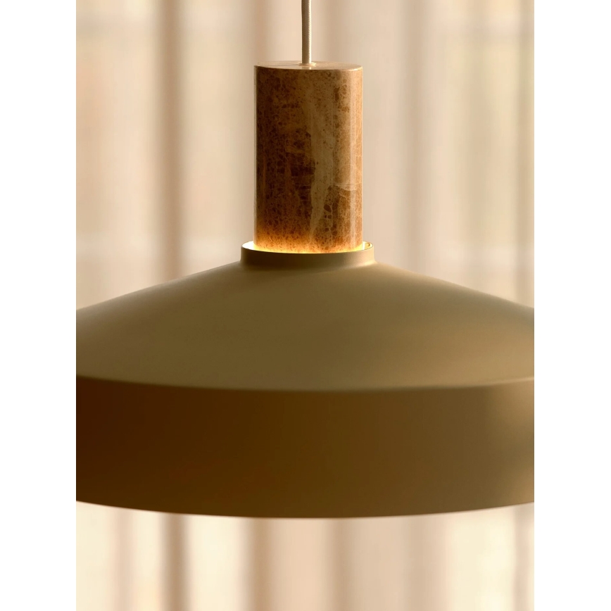 Nordlux - Підвісна люстра ELVAS 1xE27/60W/230V діаметр 37,5 см бежевий