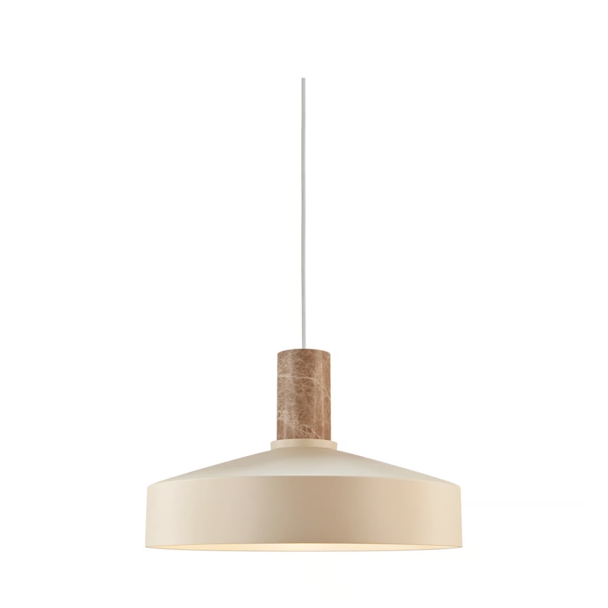 Nordlux - Підвісна люстра ELVAS 1xE27/60W/230V діаметр 37,5 см бежевий