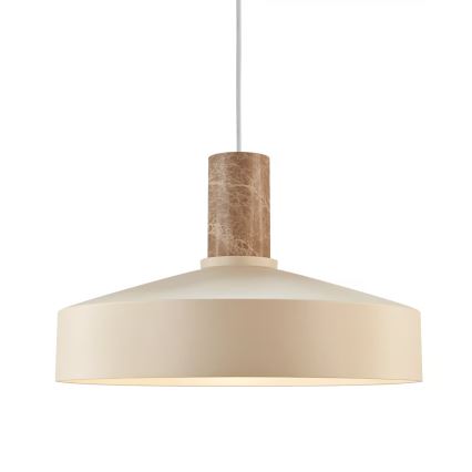 Nordlux - Підвісна люстра ELVAS 1xE27/60W/230V діаметр 37,5 см бежевий
