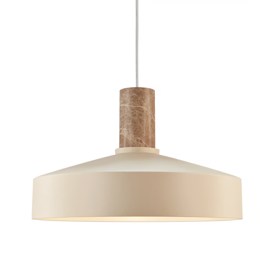 Nordlux - Підвісна люстра ELVAS 1xE27/60W/230V діаметр 37,5 см бежевий