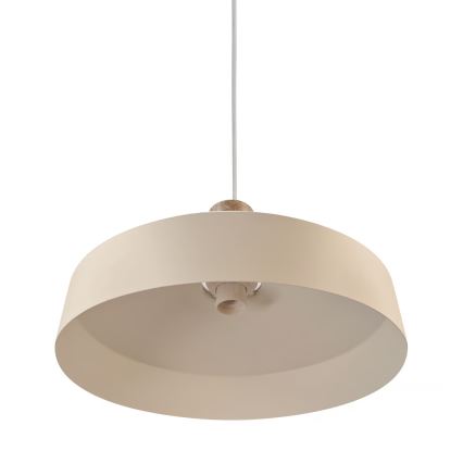 Nordlux - Підвісна люстра ELVAS 1xE27/60W/230V діаметр 37,5 см бежевий