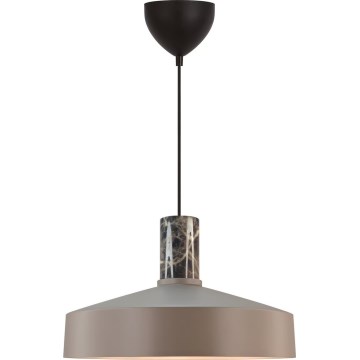 Nordlux - Підвісна люстра ELVAS 1xE27/60W/230V діаметр 37,5 см коричневий