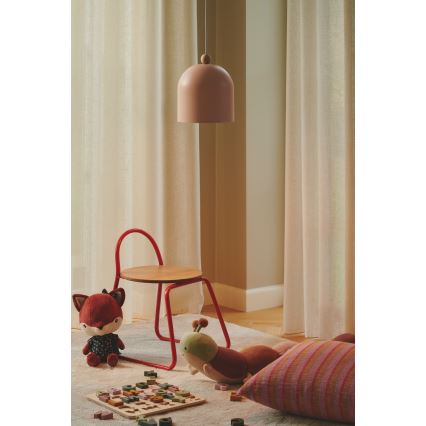 Nordlux - Підвісна люстра GASTON 1xE27/40W/230V рожевий/білий