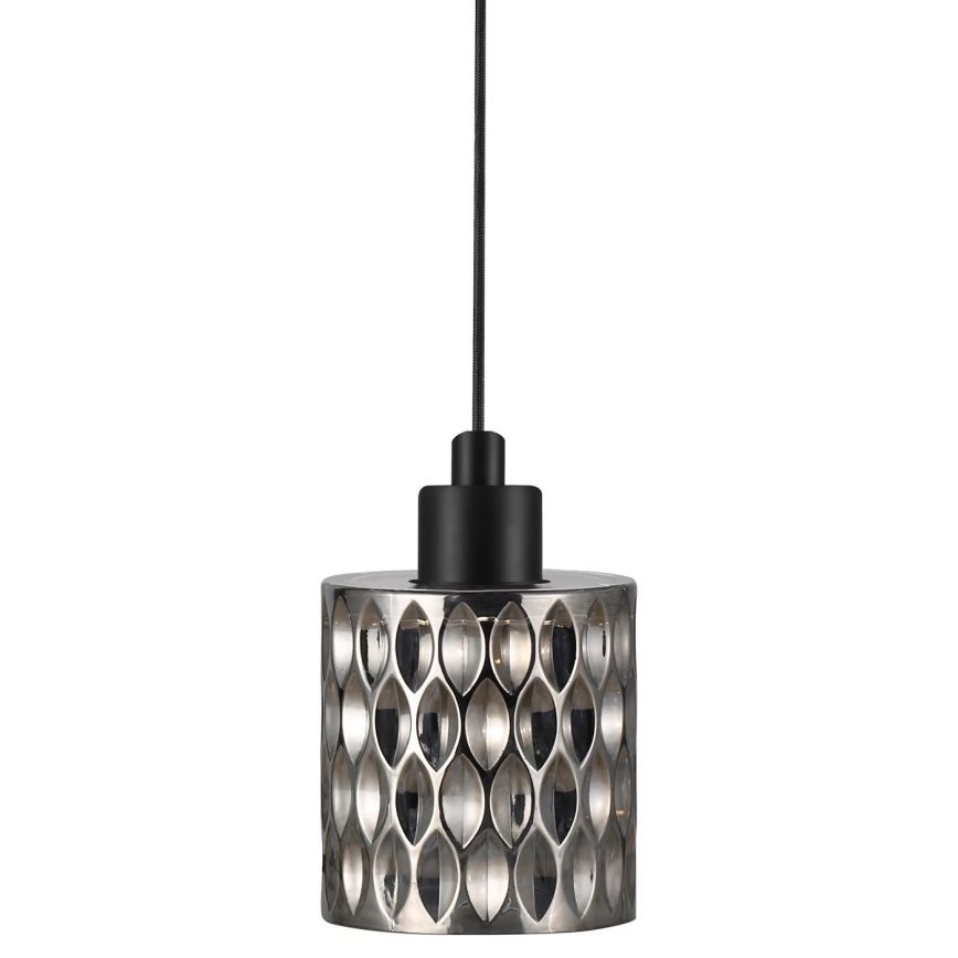 Nordlux - Підвісна люстра HOLLYWOOD 1xE27/60W/230V димчастий