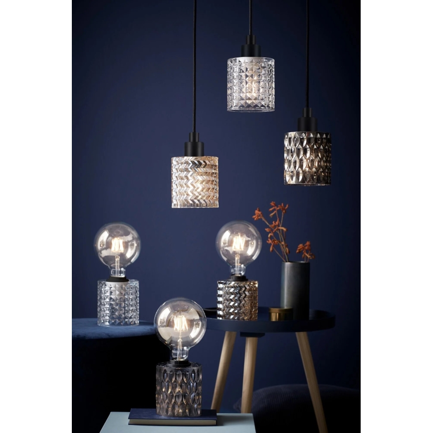 Nordlux - Підвісна люстра HOLLYWOOD 1xE27/60W/230V прозорий