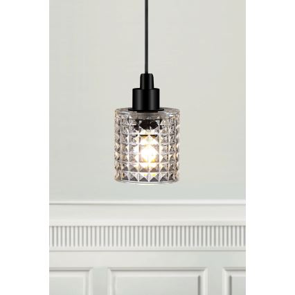 Nordlux - Підвісна люстра HOLLYWOOD 1xE27/60W/230V прозорий