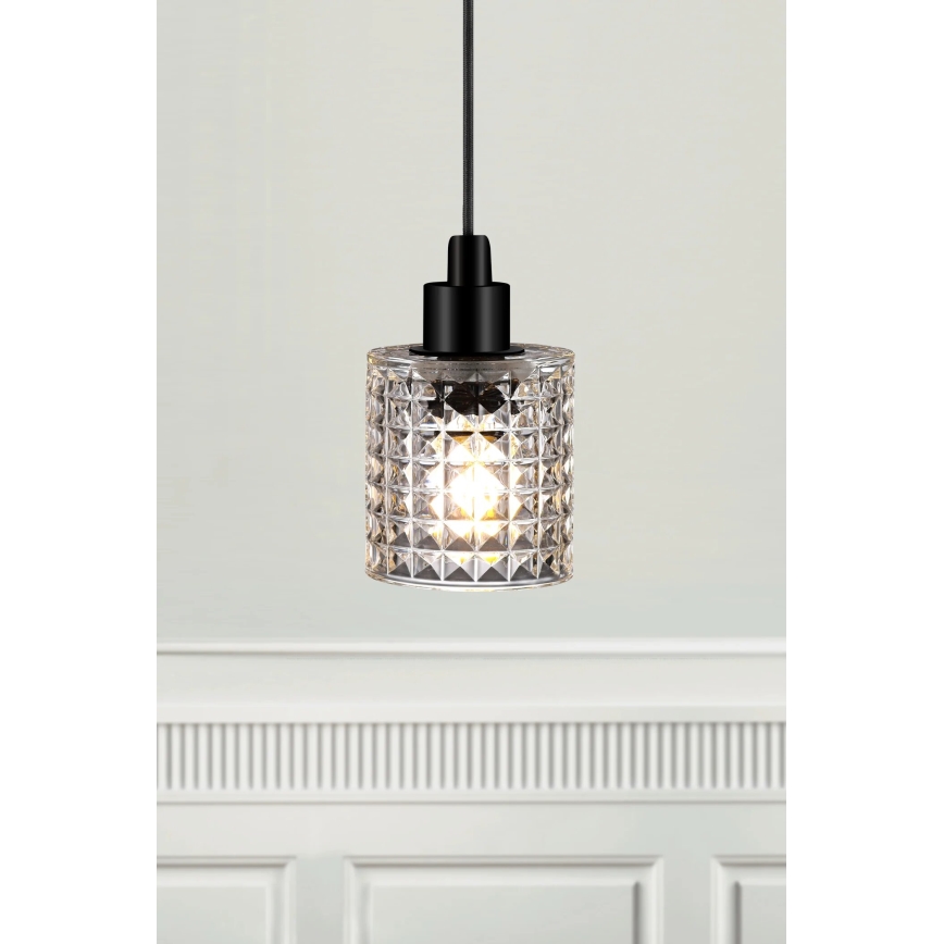 Nordlux - Підвісна люстра HOLLYWOOD 1xE27/60W/230V прозорий