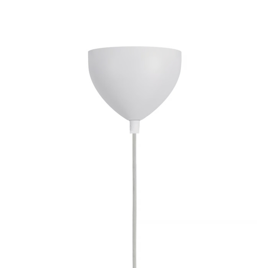 Nordlux - Підвісна люстра на тросі DORINA 1xE27/60W/230V, біла, діаметр 45 см