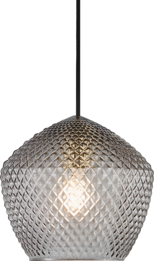 Nordlux - Підвісна люстра ORBIFORM 1xE27/40W/230V чорний/сірий