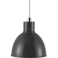 Nordlux - Підвісна люстра POP 1xE27/40W/230V антрацит