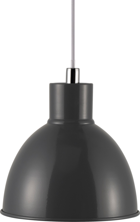 Nordlux - Підвісна люстра POP 1xE27/40W/230V антрацит