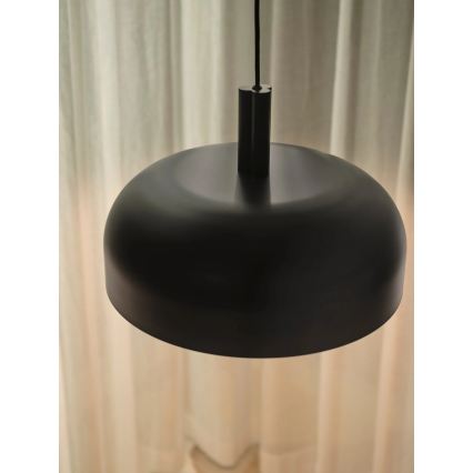 Nordlux - підвісна люстра SANDRO на тросі 1xE27/15W/230V, діаметр 40 см, чорна