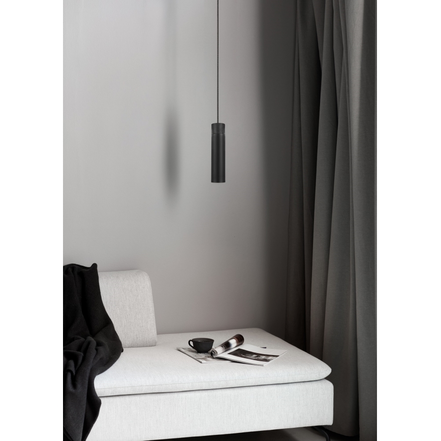 Nordlux - Підвісна люстра TILO 1xGU10/15W/230V чорний