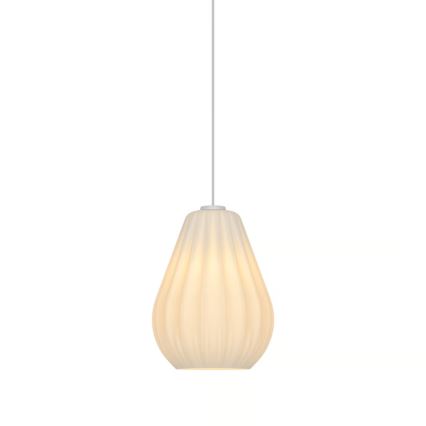 Nordlux - Підвісний світильник на тросі SALLINO 1xE27/15W/230V діаметр 24 см білий