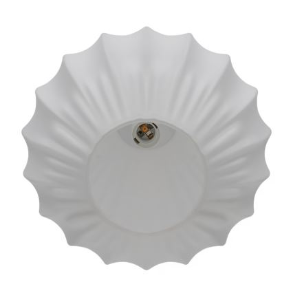 Nordlux - Підвісний світильник на тросі SALLINO 1xE27/15W/230V діаметр 24 см білий