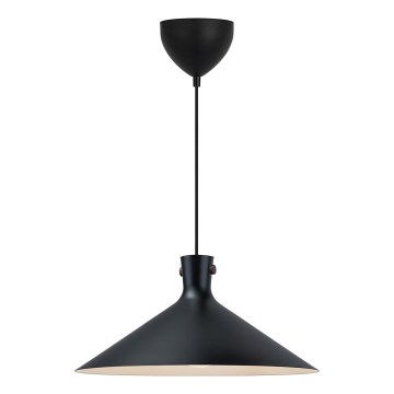 Nordlux - Підвісний світильник на кабелі DORINA 1xE27/60W/230V чорний діам. 45 см