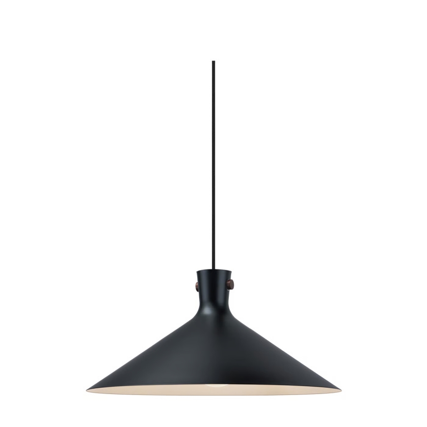 Nordlux - Підвісний світильник на кабелі DORINA 1xE27/60W/230V чорний діам. 45 см