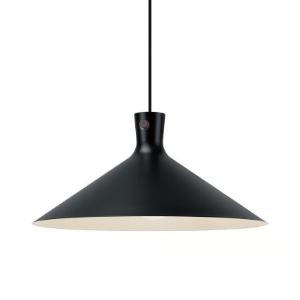 Nordlux - Підвісний світильник на кабелі DORINA 1xE27/60W/230V чорний діам. 45 см