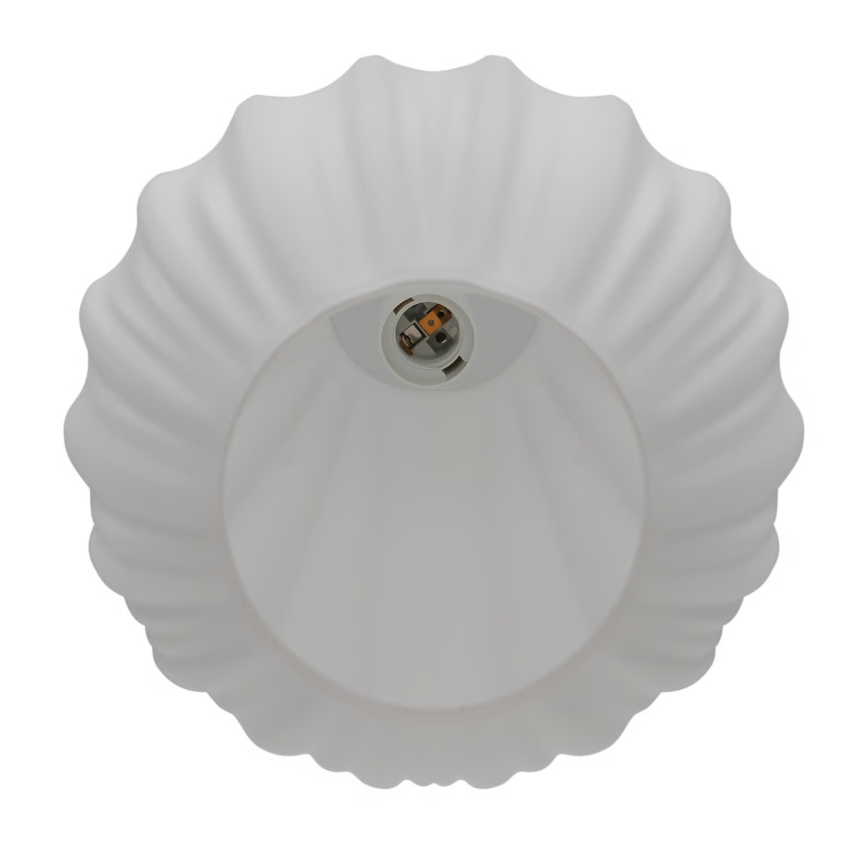 Nordlux - Підвісний світильник на кабелі MALUCA 1xE27/15W/230V, діаметр 29 см, білий