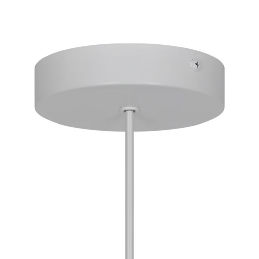 Nordlux - Підвісний світильник на кабелі MALUCA 1xE27/15W/230V, діаметр 29 см, білий