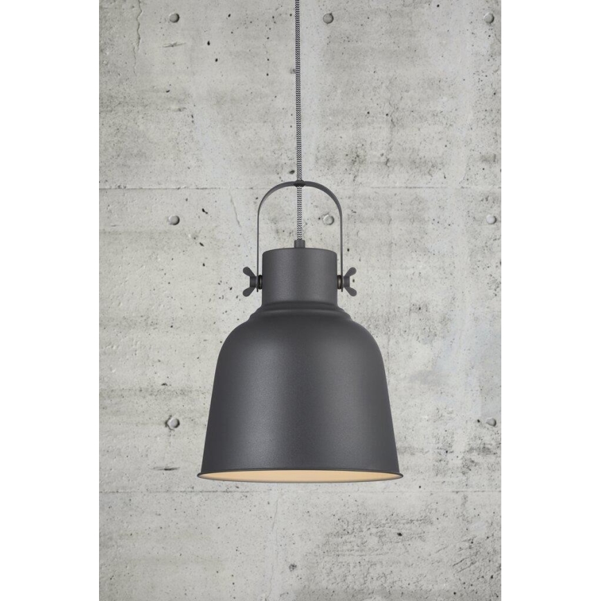 Nordlux - Подвесная люстра ADRIAN 1xE27/40W/230V диаметр 25 см антрацит