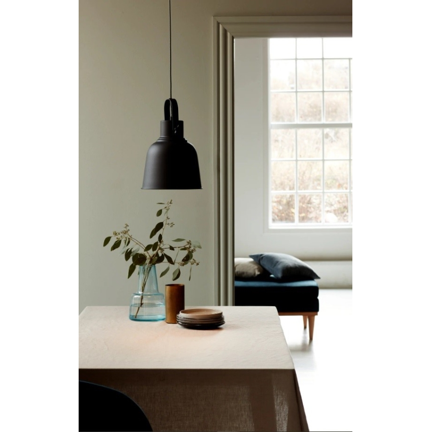 Nordlux - Подвесная люстра ADRIAN 1xE27/40W/230V диаметр 25 см антрацит