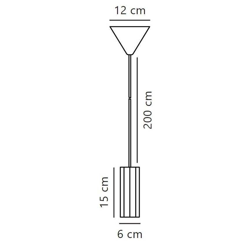 Nordlux - Подвесная люстра ALANIS 1xGU10/15W/230V
