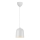 Nordlux - Подвесная люстра ANGLE на тросе 1xE27/25W/230V белая