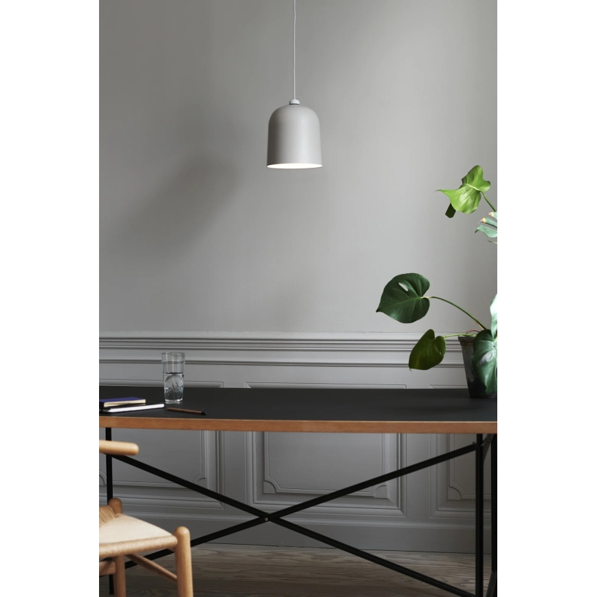 Nordlux - Подвесная люстра ANGLE на тросе 1xE27/25W/230V белая