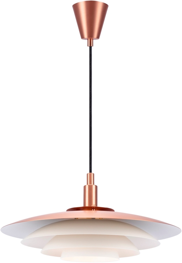 Nordlux - Подвесная люстра BRETAGNE 1xG9/25W/230V розовое золото
