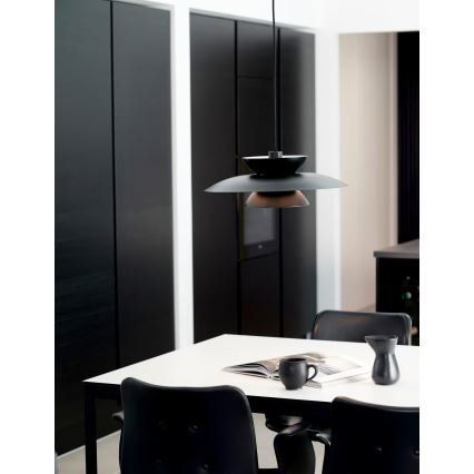 Nordlux - Подвесная люстра CARMEN 1xE27/40W/230V черный