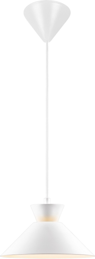 Nordlux - Подвесная люстра DIAL 1xE27/40W/230V диаметр 25 см белый
