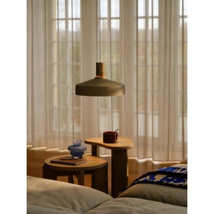 Nordlux - Подвесная люстра ELVAS 1xE27/60W/230V диаметр 37,5 см бежевый