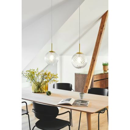 Nordlux - Подвесная люстра на тросе CHISELL 1xE27/40W/230V