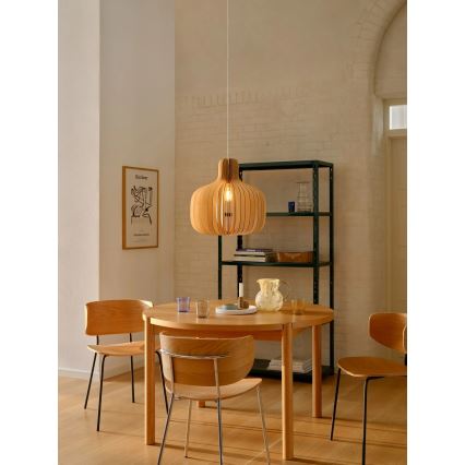 Nordlux - Подвесная люстра на тросе HAZO 1xE27/60W/230V бежевая