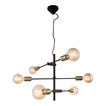 Nordlux - Подвесная люстра на тросе JOSEFINE 6xE27/25W/230V