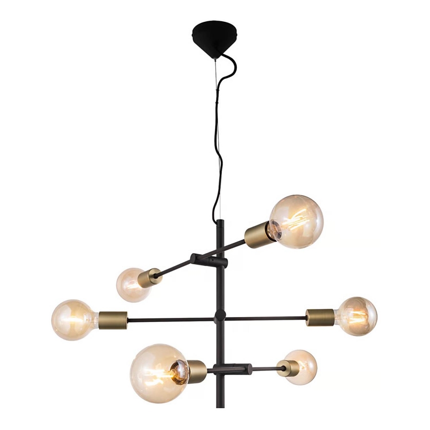 Nordlux - Подвесная люстра на тросе JOSEFINE 6xE27/25W/230V