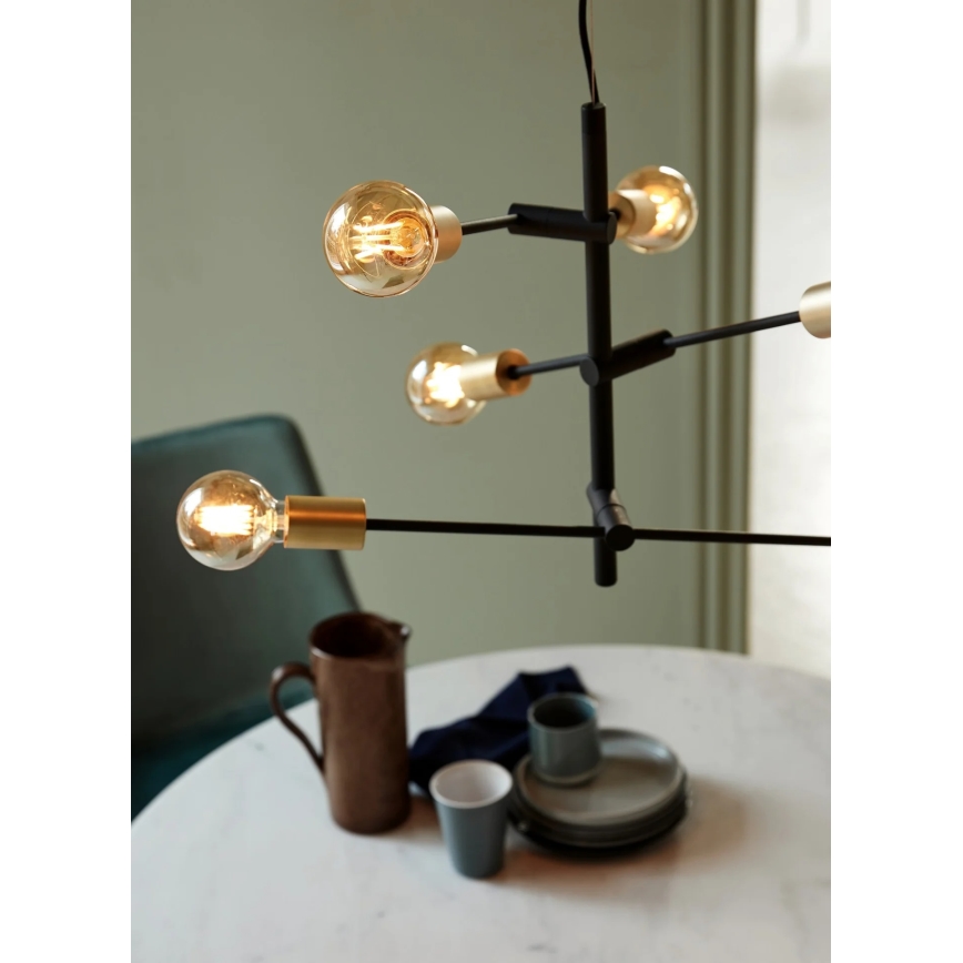 Nordlux - Подвесная люстра на тросе JOSEFINE 6xE27/25W/230V
