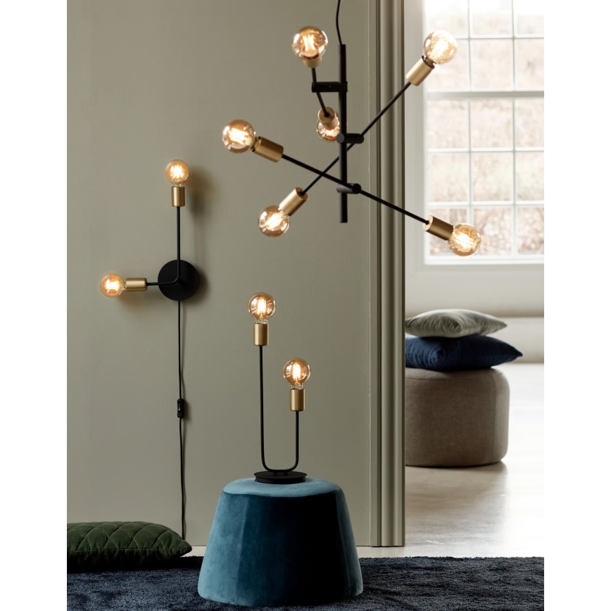 Nordlux - Подвесная люстра на тросе JOSEFINE 6xE27/25W/230V