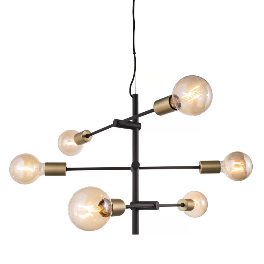 Nordlux - Подвесная люстра на тросе JOSEFINE 6xE27/25W/230V