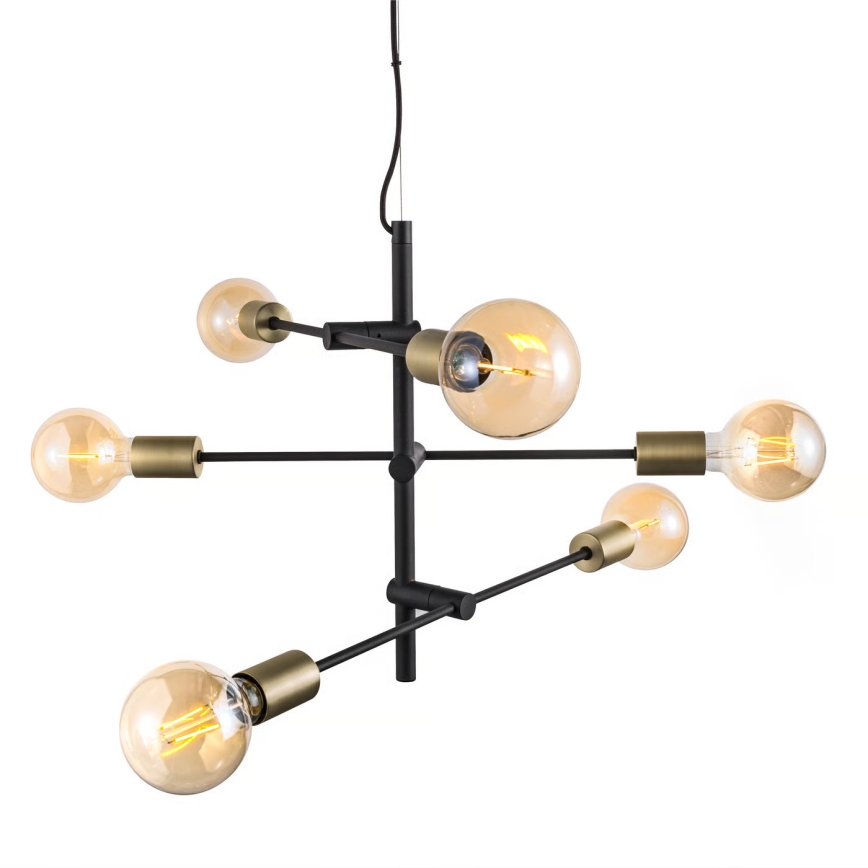 Nordlux - Подвесная люстра на тросе JOSEFINE 6xE27/25W/230V