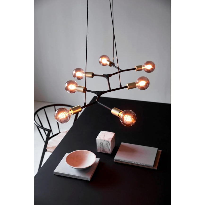 Nordlux - Подвесная люстра на тросе JOSEFINE 7xE27/60W/230V
