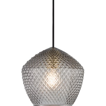 Nordlux - Подвесная люстра ORBIFORM 1xE27/40W/230V черный/серый
