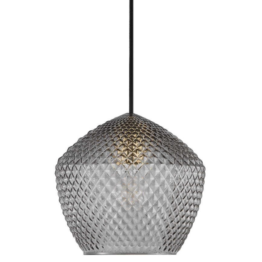 Nordlux - Подвесная люстра ORBIFORM 1xE27/40W/230V черный/серый