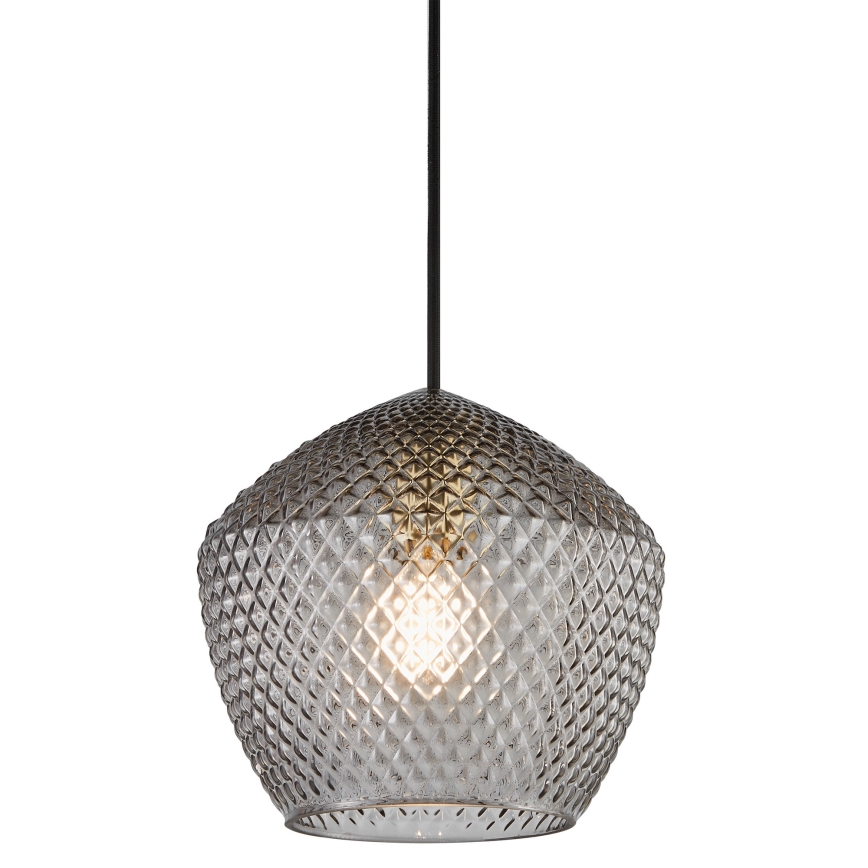 Nordlux - Подвесная люстра ORBIFORM 1xE27/40W/230V черный/серый
