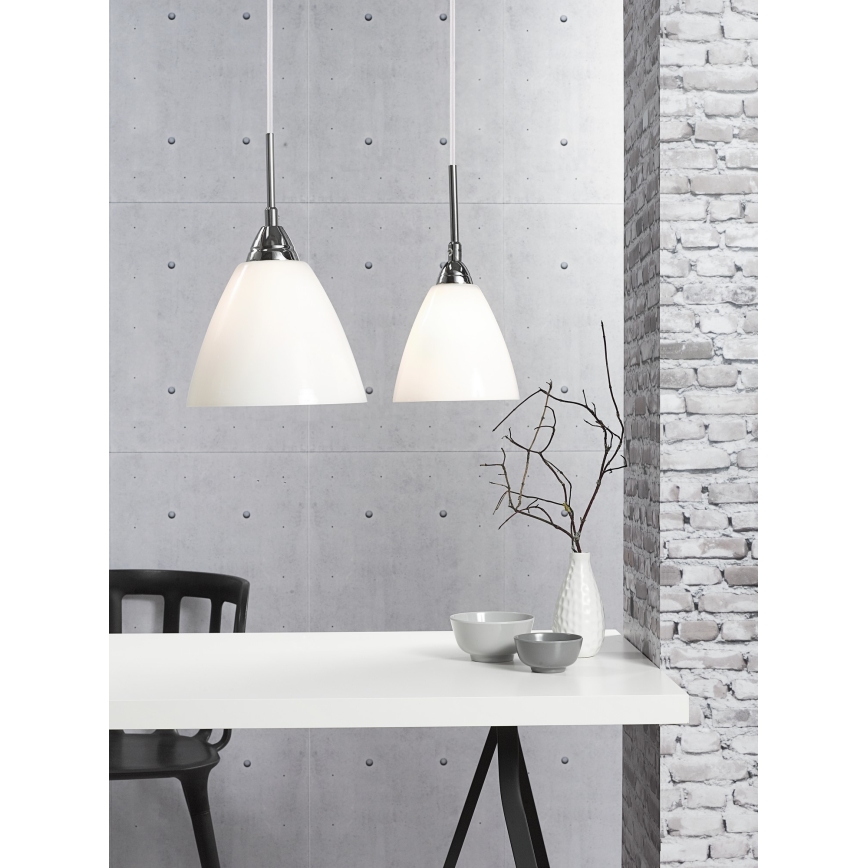 Nordlux - Подвесная люстра READ 1xE14/40W/230V блестящий хром