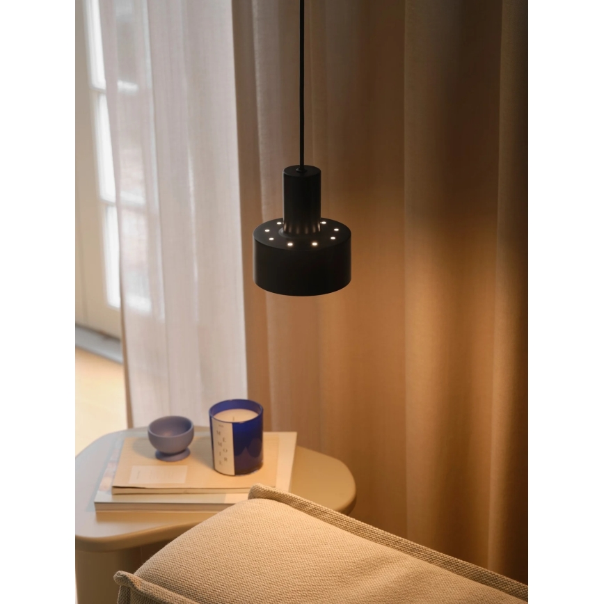 Nordlux - Подвесной светильник MATIS 1xE27/40W/230V черный