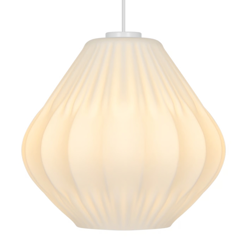 Nordlux - Подвесной светильник на шнуре MALUCA 1xE27/15W/230V диаметр 29 см белый
