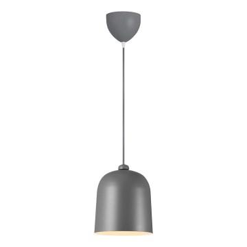 Nordlux - Подвесной светильник на тросе ANGLE 1xE27/25W/230V, серый